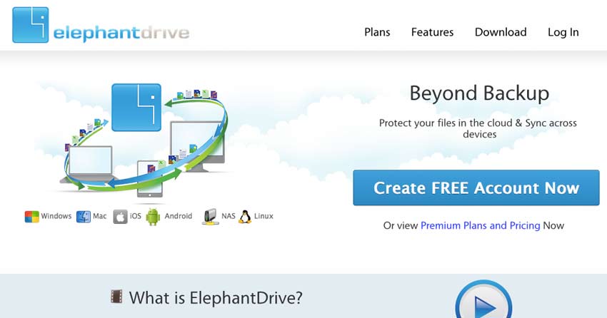 Elephant Drive Free Online Backup