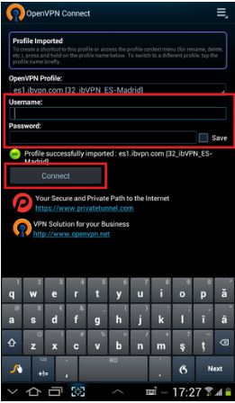 ibVPN for Android