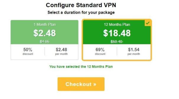 ibVPN standard VPN