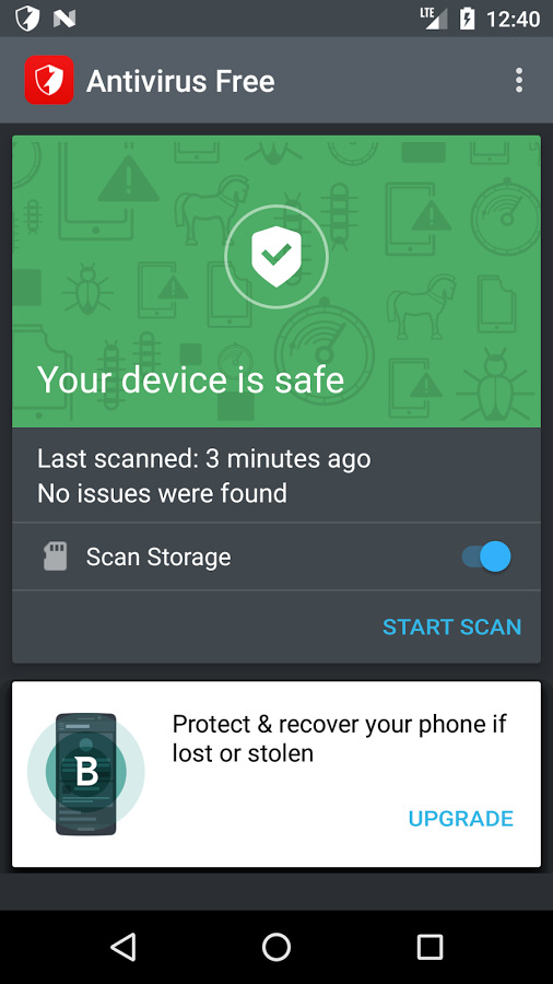 light free antivirus for android