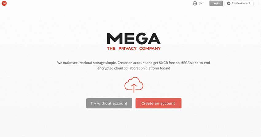 Mega Free Online Photo Storage