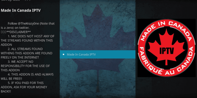 canada on demand kodi