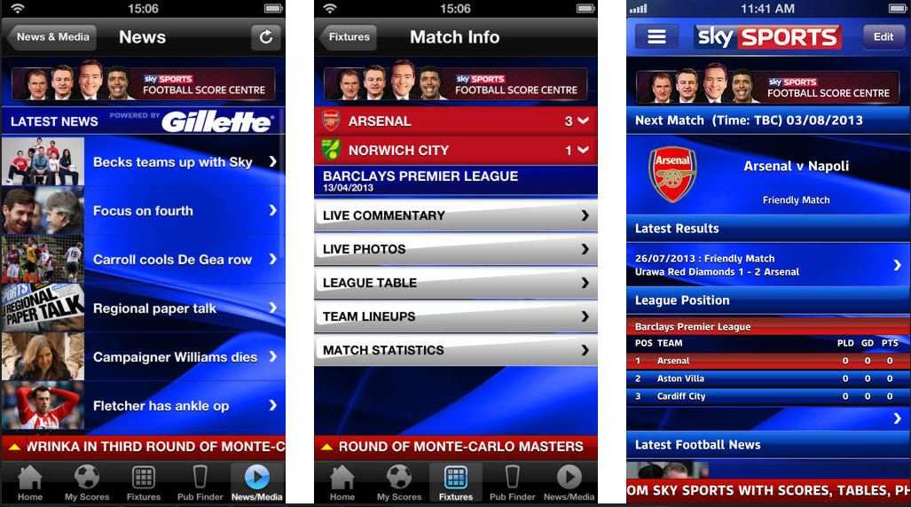 watch sky sports online