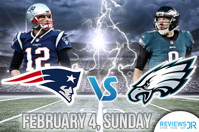 2018 Super Bowl- Eagles vs Patriots live online