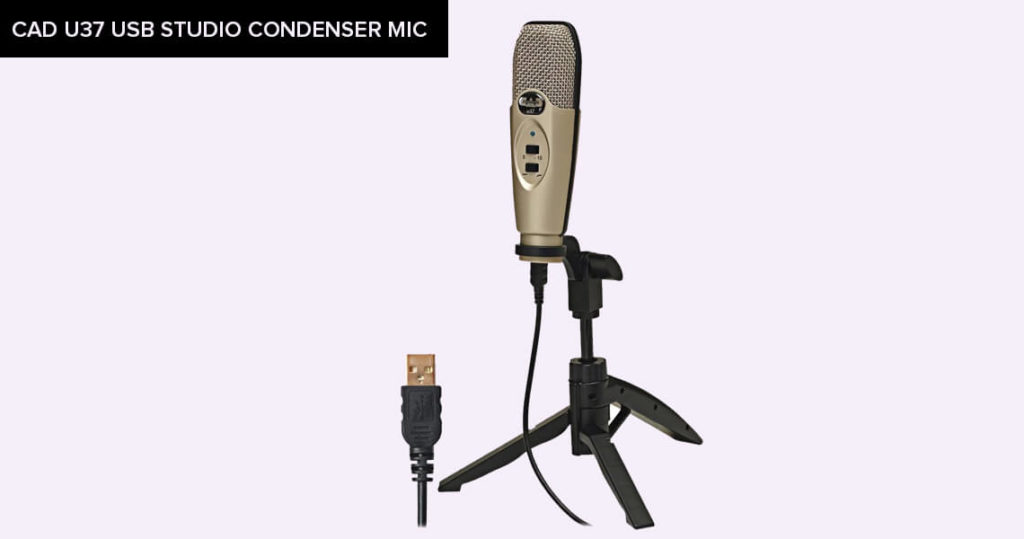 CAD U37 USB Studio Condenser Mic