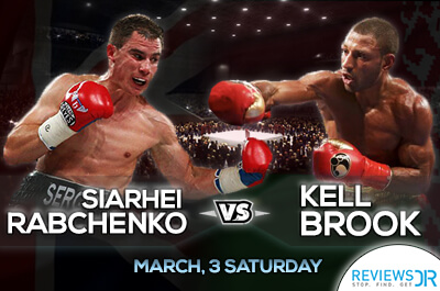 Kell Brook vs Siarhei Rabchanka Live Online