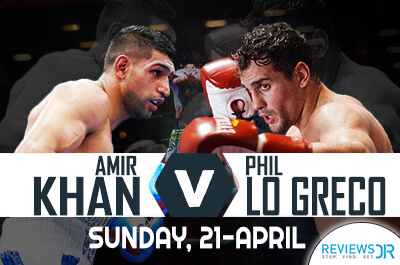 Amir Khan vs Phil Lo Greco Live Online