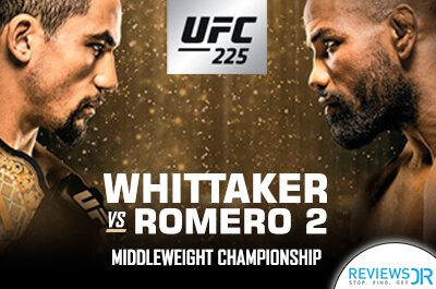UFC 225 Whittaker vs Romero Live Streaming