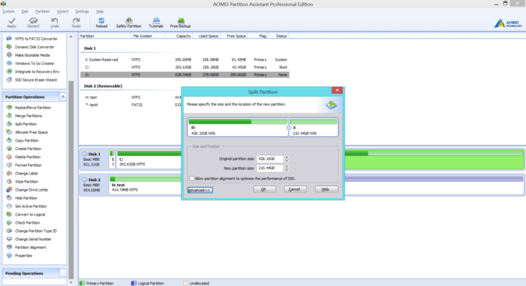 disk surface test aomei disk surface test aomei