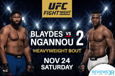 Blaydes vs. Ngannou 2 live streaming