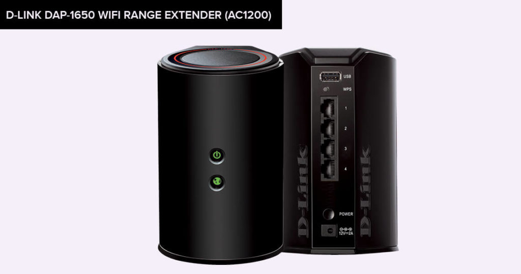 D-Link DAP-1650 WiFi Range Extender (AC1200)