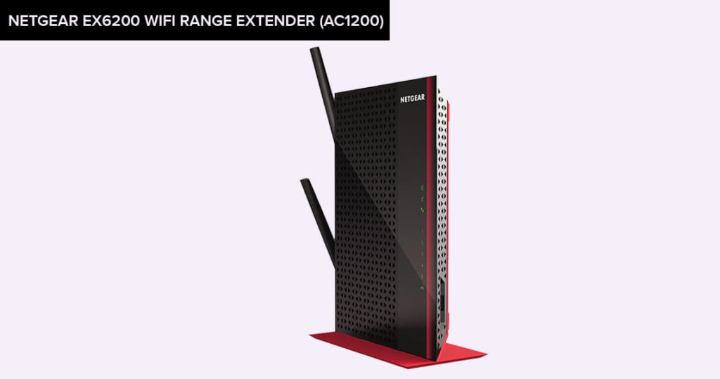 NETGEAR EX6200 WiFi Range Extender (AC1200)