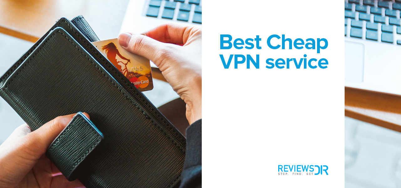 A collage showcasing logos of several budget-friendly VPN providers.