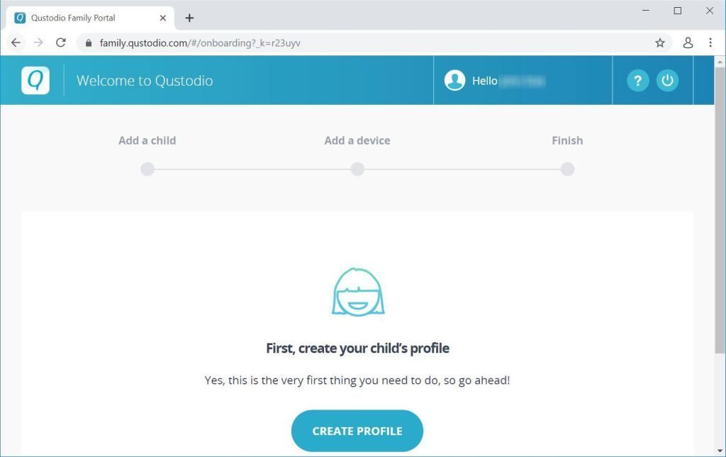 qustodio add child qustodio add child