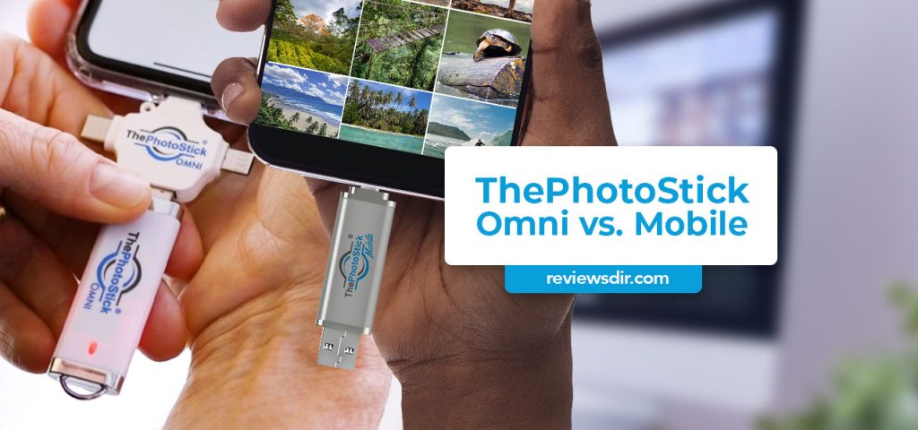 thephotostick omni vs thephotostick mobile