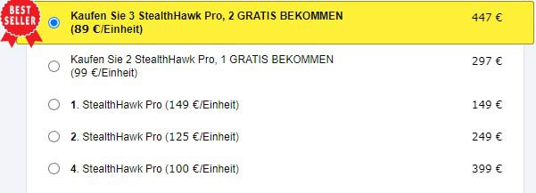 stealthhawk pro preis