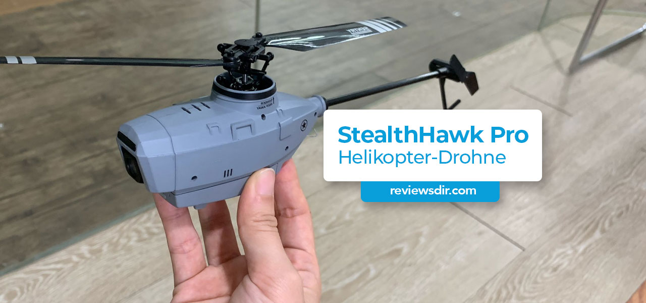 StealthHawk Pro Review 2024 HelikopterDrohne