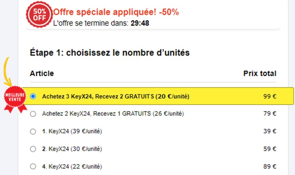 avis sur keyx24 