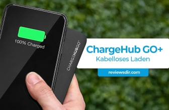 Kabelloses Laden mit dem ChargeHubGo+