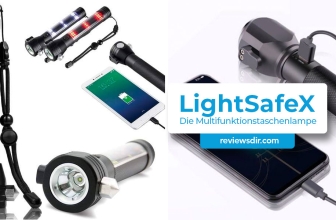 LightSafeX multifunktionale Taschenlampe Test 2023